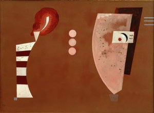円の真ん中に 作： Wassily Kandinsky