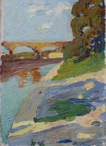ミュンヘン – イザール 作： Wassily Kandinsky