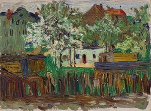 ミュンヘン。 1901-02年頃 作： Wassily Kandinsky