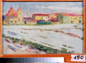 ミュンヘン（アレマーニュ）（ミュンヘン）。 Peinture de Vassily Kandinsky (ou Wassily Kandinski ou Kandinskij) 作： Wassily Kandinsky