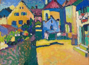 ムルナウ – グリュンガッセ 作： Wassily Kandinsky