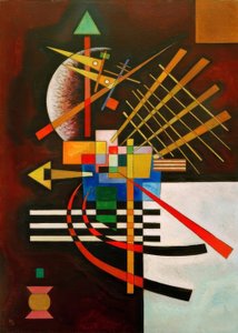 上と左 作： Wassily Kandinsky