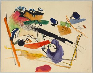 無題 作： Wassily Kandinsky