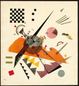 オレンジ（R.180） 作： Wassily Kandinsky