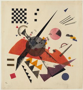 オレンジ、1923 作： Wassily Kandinsky
