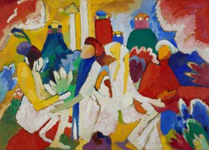 オリエンタル 作： Wassily Kandinsky