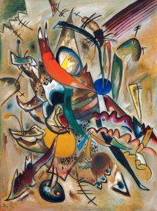 ポイントでペイントする 作： Wassily Kandinsky