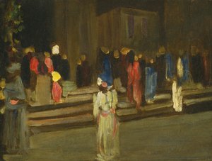 セントクラウドパーク、入口、1906 作： Wassily Kandinsky