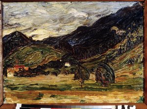 ヴァシリー・カンディンスキー（またはワシリー・カンディンスキーまたはカンディンスキーイ）の「風景」画