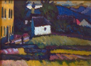 ムルナウのピーターズチャペル 作： Wassily Kandinsky
