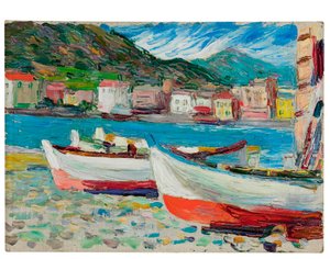 ラパロ、ボート 作： Wassily Kandinsky