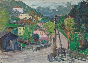 ラパッロ – 窓から 作： Wassily Kandinsky