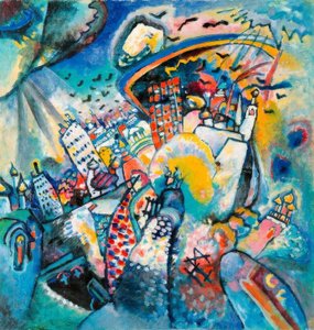 赤の広場 作： Wassily Kandinsky