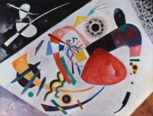 レッドスポットⅡ 作： Wassily Kandinsky