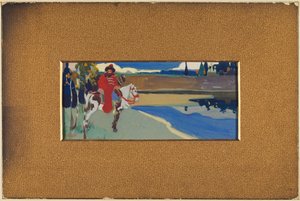 ロシアのライダー 作： Wassily Kandinsky