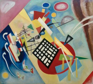 黒いグリッド 作： Wassily Kandinsky