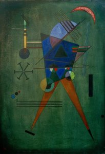 黒い三角形 作： Wassily Kandinsky