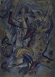 南部、1917 作： Wassily Kandinsky