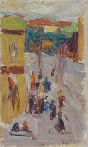 街角 作： Wassily Kandinsky