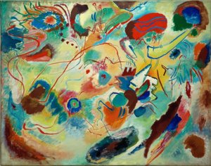構成に関する研究VII 作： Wassily Kandinsky