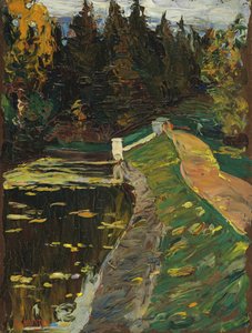 「水門」の研究 作： Wassily Kandinsky