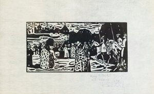 日曜日 - 古いロシア語 作： Wassily Kandinsky