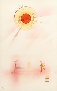 日光 作： Wassily Kandinsky