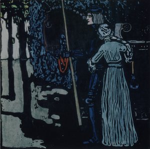 さらば、1907 作： Wassily Kandinsky