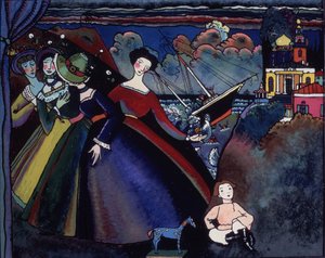 船 作： Wassily Kandinsky