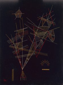 薄い 作： Wassily Kandinsky