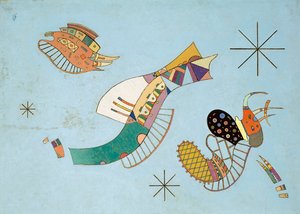 3つ星 作： Wassily Kandinsky