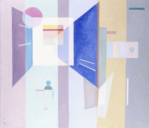 右へ-左へ 作： Wassily Kandinsky