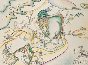 ささいなことIII;バガテレンIII 作： Wassily Kandinsky