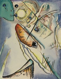 無題、1916 作： Wassily Kandinsky