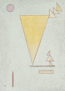 白い;ワイス 作： Wassily Kandinsky