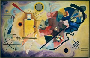 黄・赤・青 作： Wassily Kandinsky
