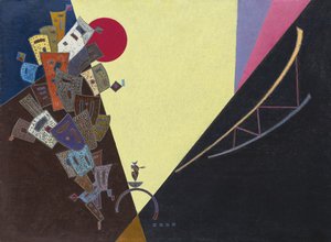 咲く、1943 作： Wassily Kandinsky