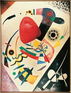 赤い点 作： Wassily & Marc Franz (1880 1916) Kandinsky