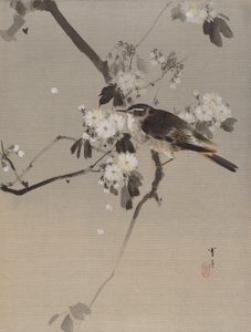 花咲く枝の上の鳥たち 1887年頃