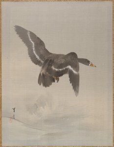 フライング グース 1887年。 作： Watanabe Seitei