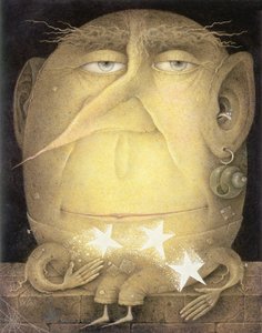 流れ星をつかまえよう（紙に鉛筆とカラークレヨン） 作： ウェイン・アンダーソン