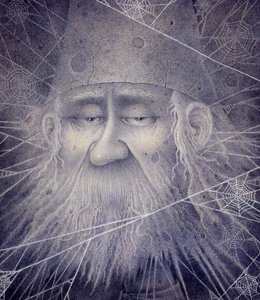 石になったマーリン、2000年（ミクストメディア） 作： ウェイン・アンダーソン