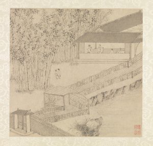 謙虚な管理者の庭 作： 文正明