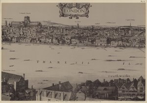 ロンドンのパノラマ 作： Wenceslaus (after) Hollar