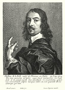 ステファノ・デラ・ベッラ（イタリアの製図家・版画家）（エングレービング 作： Wenceslaus (after) Hollar