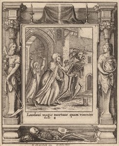 修道院、1651年。 作： Wenceslaus Hollar