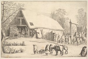 王家の礼拝、オーギュスタンブラウン、1646年後。