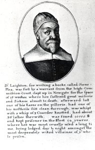 アレクサンダーレイトン、1641年頃 作： Wenceslaus Hollar