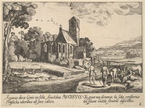 1628年8月29日。 作： Wenceslaus Hollar
