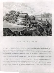 ベアガーデン、1647 作： Wenceslaus Hollar